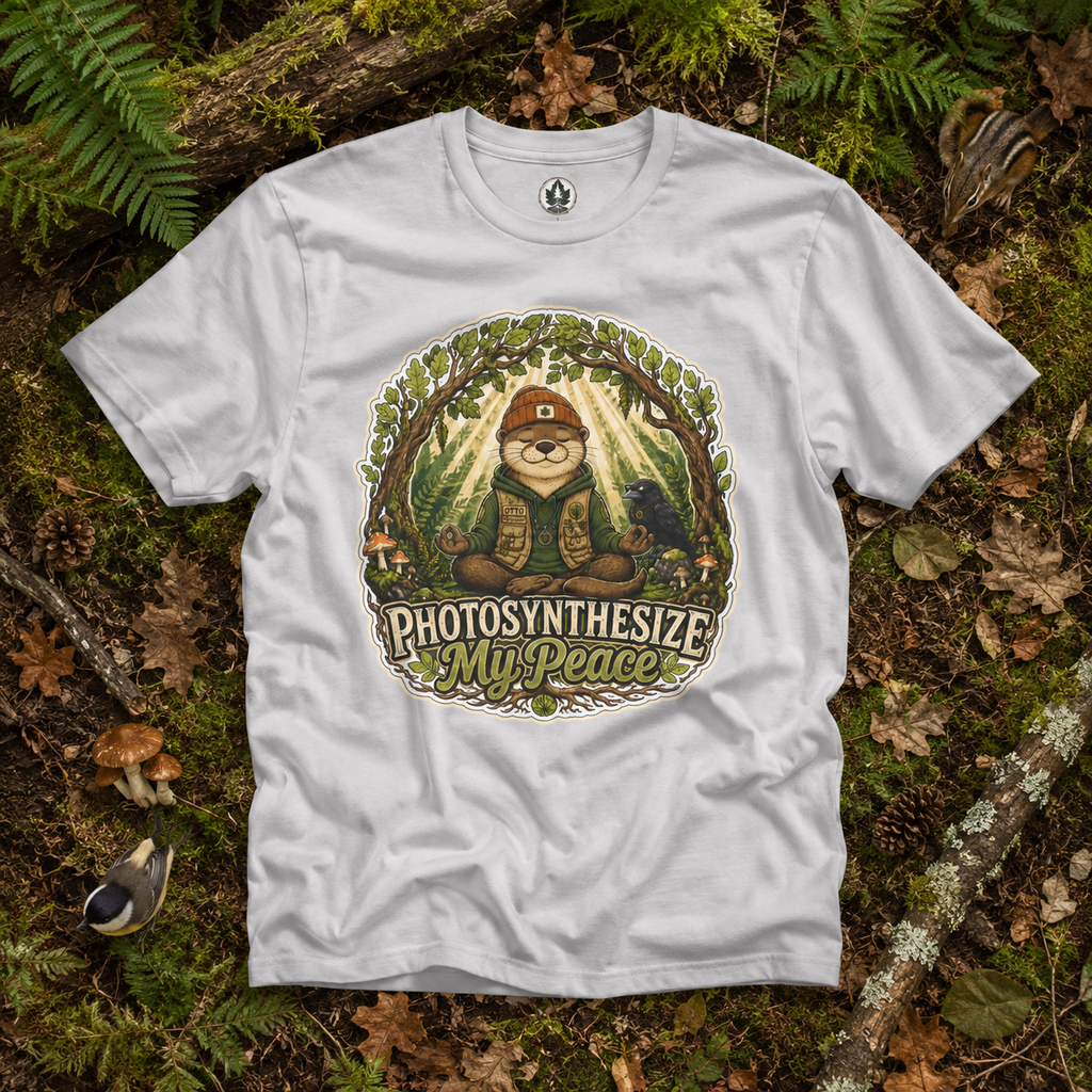 Photosynthesize My Peace Version 4 Tree Labels T‑Shirt