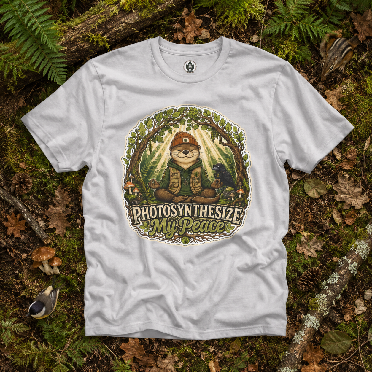Photosynthesize My Peace Version 4 Tree Labels T‑Shirt