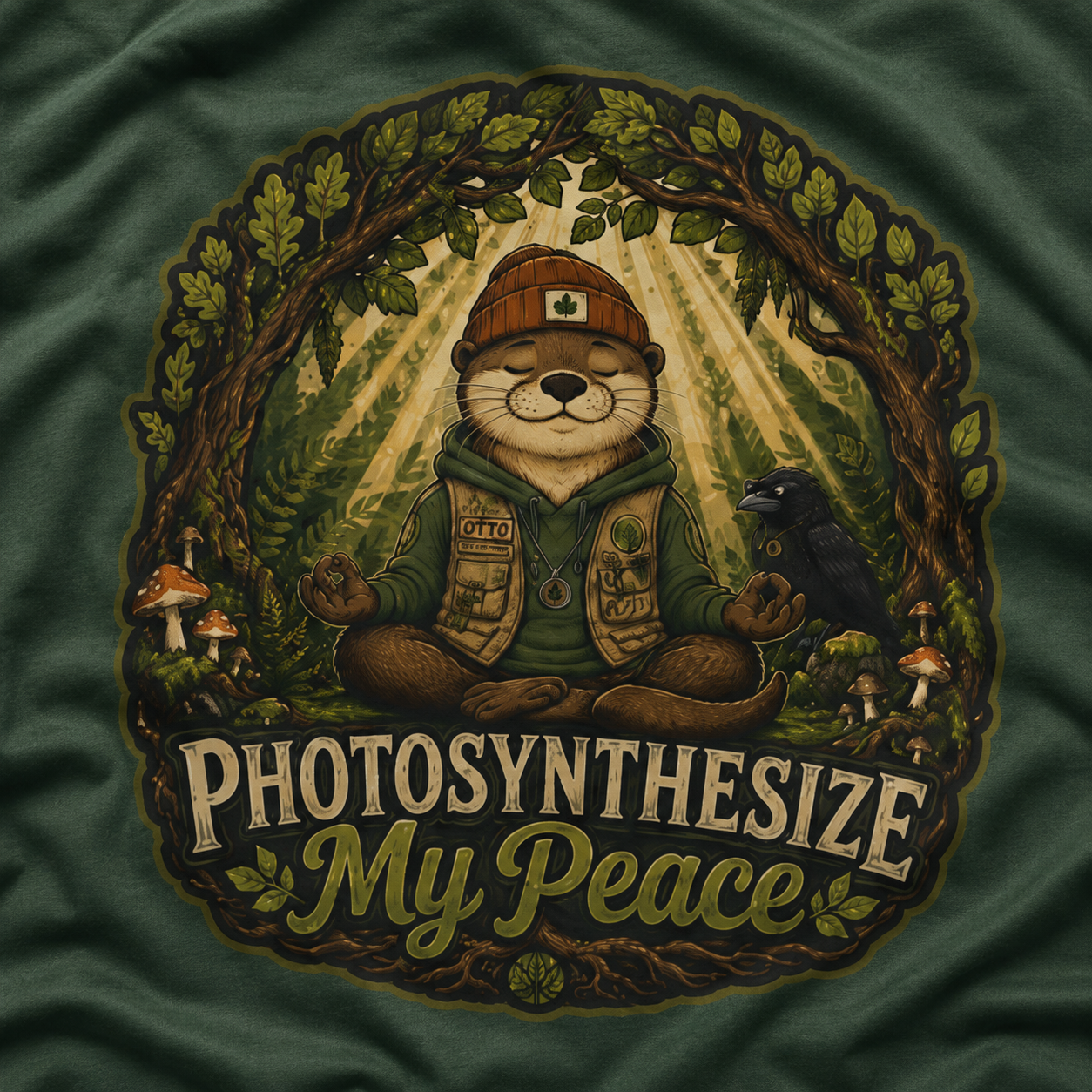 Photosynthesize My Peace Version 4 Tree Labels T‑Shirt