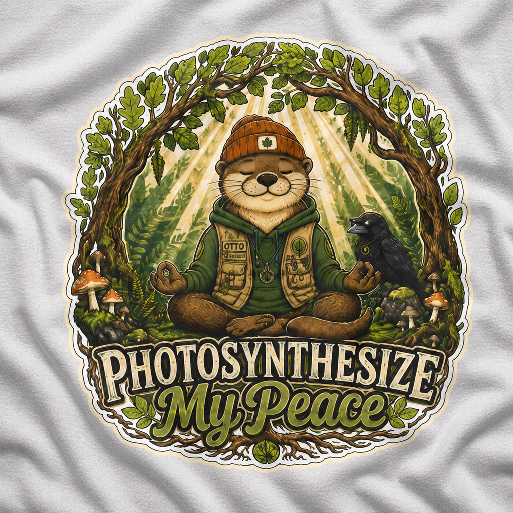 Photosynthesize My Peace Version 4 Tree Labels T‑Shirt