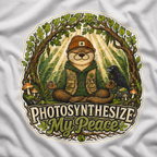 Photosynthesize My Peace Version 4 Tree Labels T‑Shirt