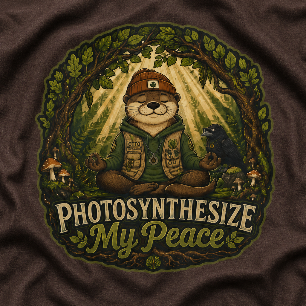 Photosynthesize My Peace Version 4 Tree Labels T‑Shirt