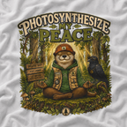 Photosynthesize My Peace Version 5 Tree Labels T‑Shirt