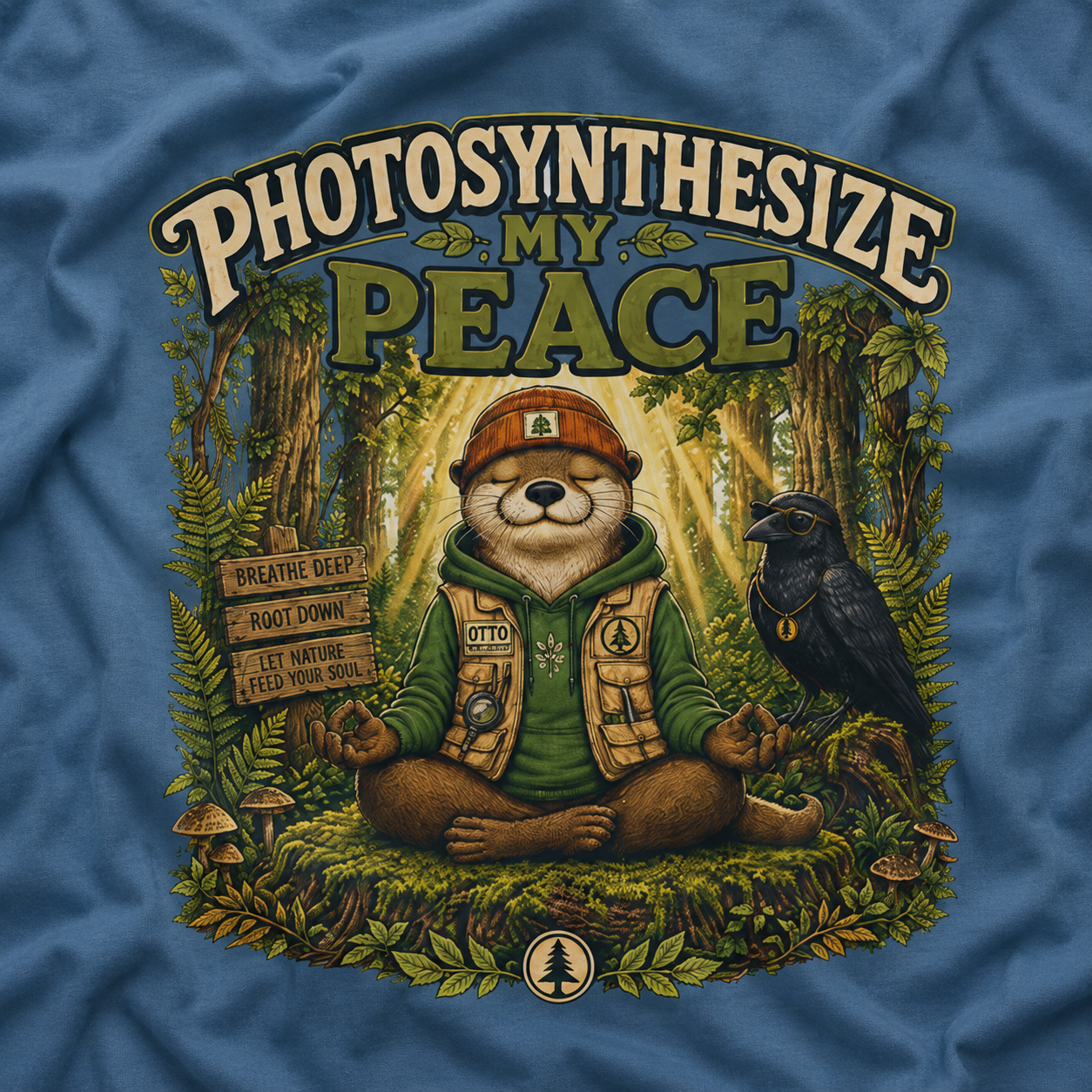Photosynthesize My Peace Version 5 Tree Labels T‑Shirt
