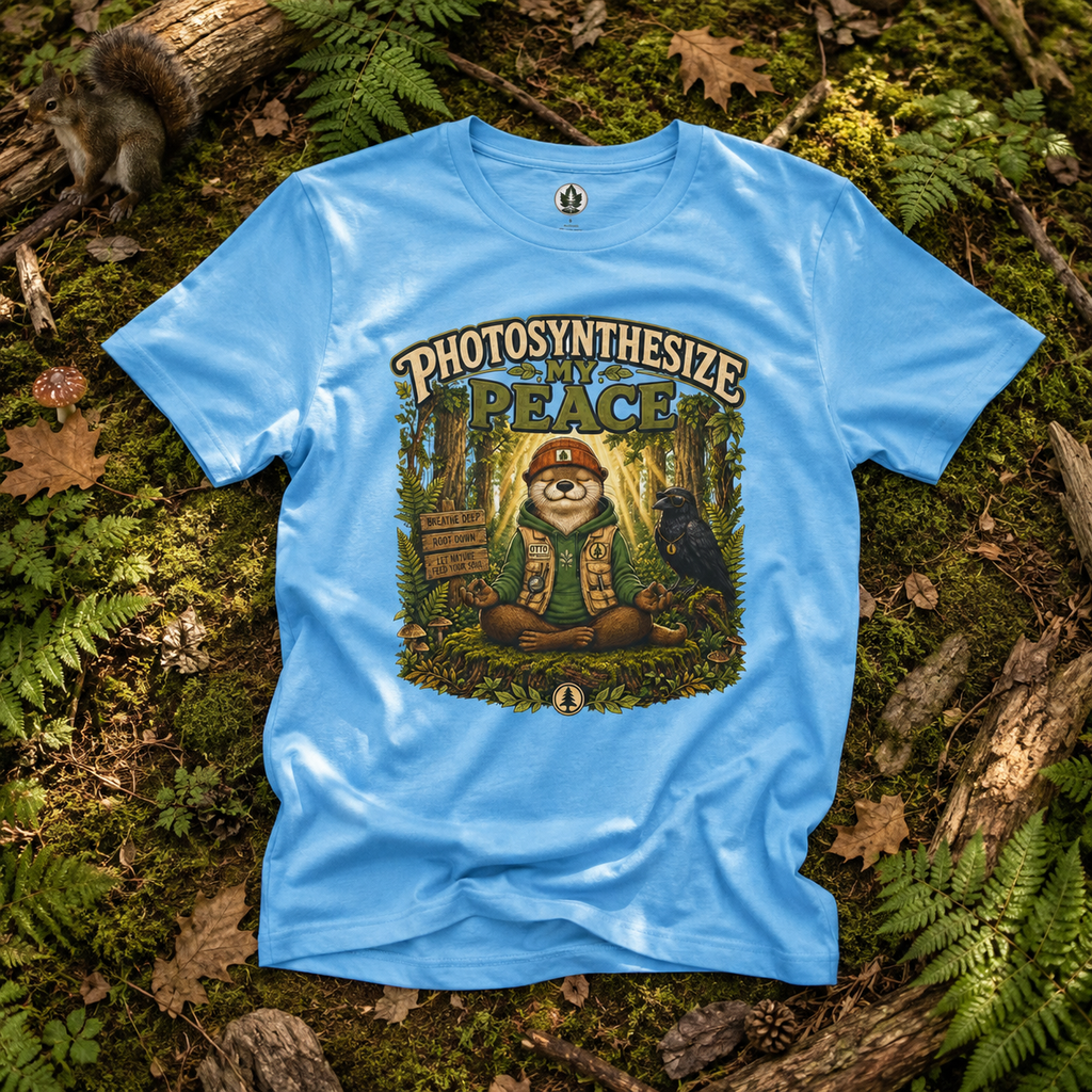 Photosynthesize My Peace Version 5 Tree Labels T‑Shirt
