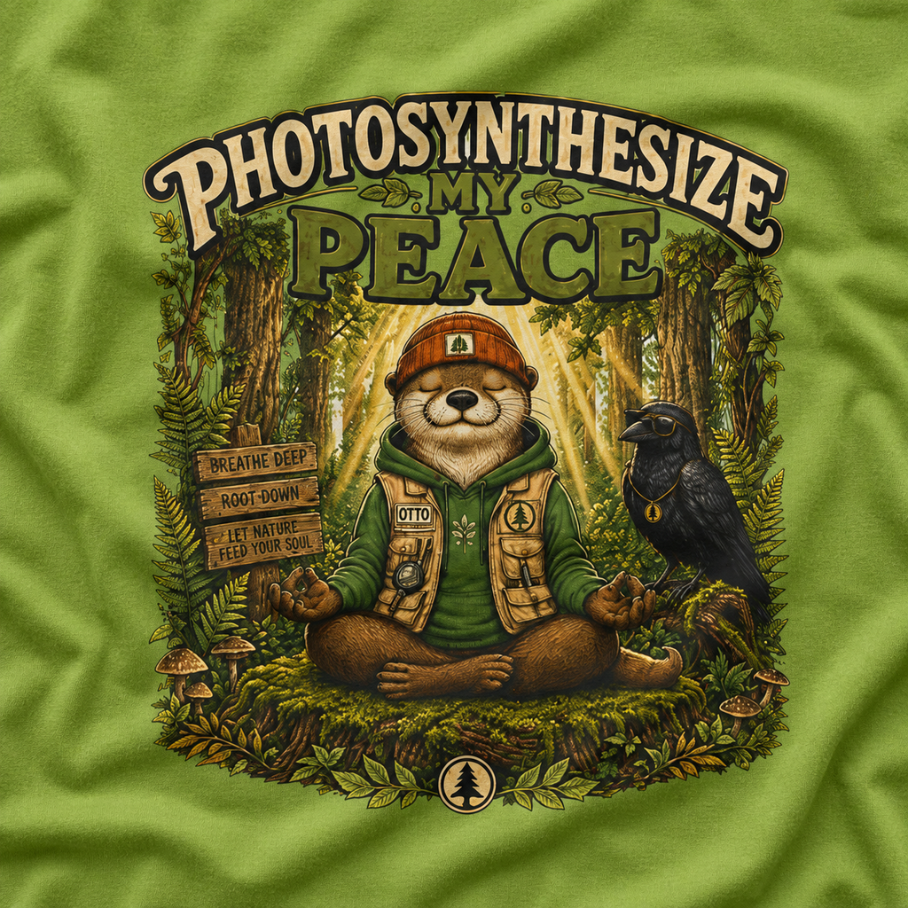 Photosynthesize My Peace Version 5 Tree Labels T‑Shirt