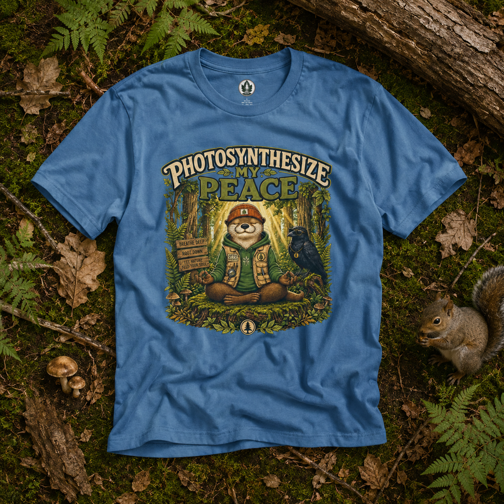 Photosynthesize My Peace Version 5 Tree Labels T‑Shirt