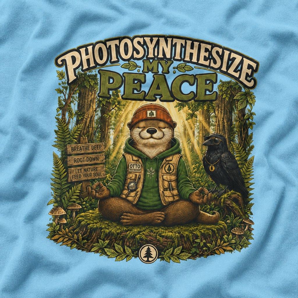 Photosynthesize My Peace Version 5 Tree Labels T‑Shirt