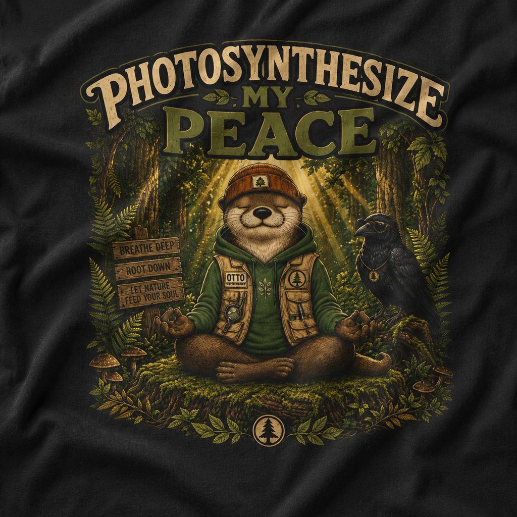 Photosynthesize My Peace Version 5 Tree Labels T‑Shirt