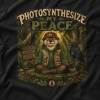 Photosynthesize My Peace Version 5 Tree Labels T‑Shirt