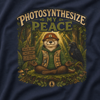 Photosynthesize My Peace Version 5 Tree Labels T‑Shirt