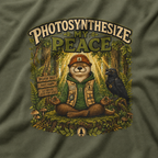 Photosynthesize My Peace Version 5 Tree Labels T‑Shirt