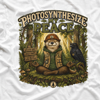 Photosynthesize My Peace Version 5 Tree Labels T‑Shirt