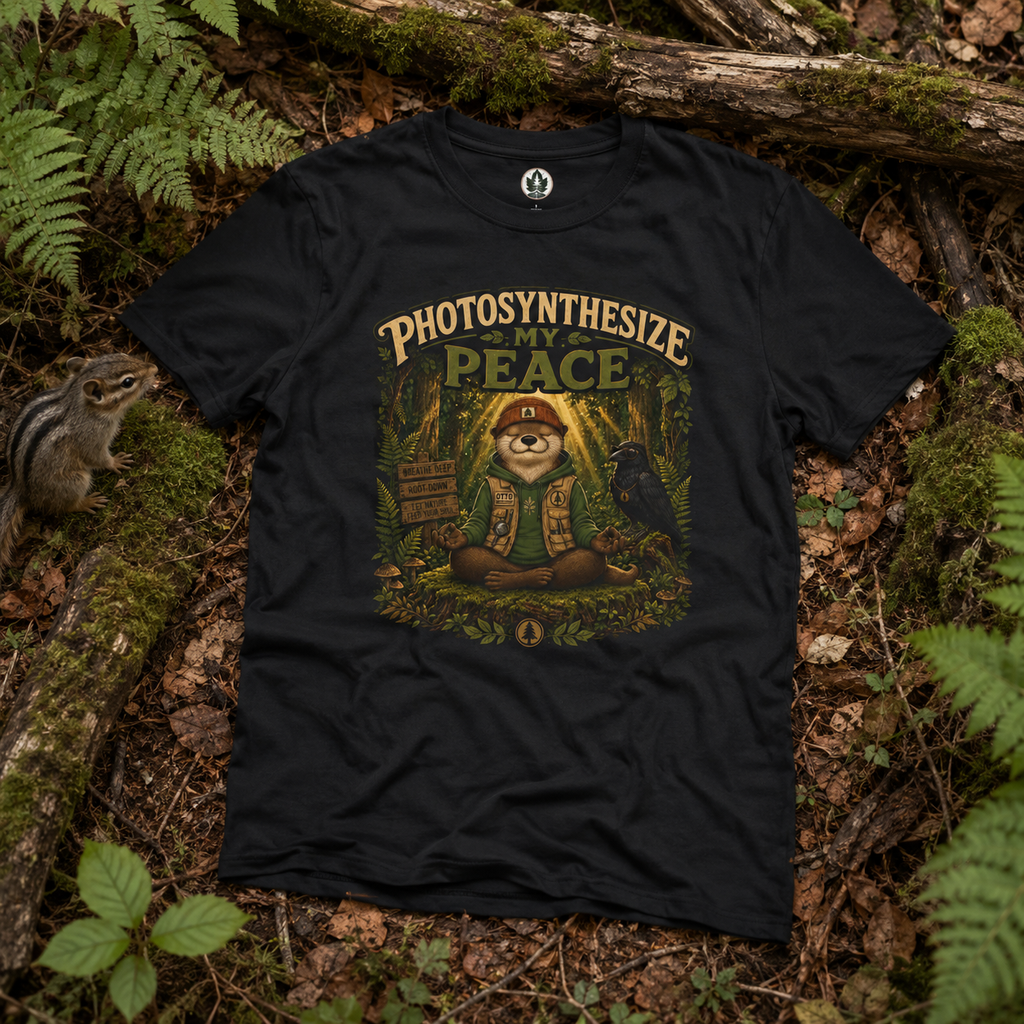 Photosynthesize My Peace Version 5 Tree Labels T‑Shirt