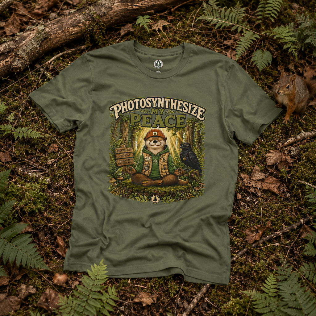Photosynthesize My Peace Version 5 Tree Labels T‑Shirt