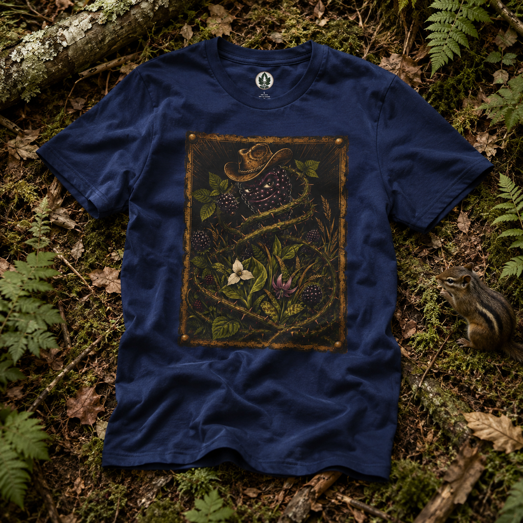 Blackberry Invasive Species Outlaw T‑Shirt