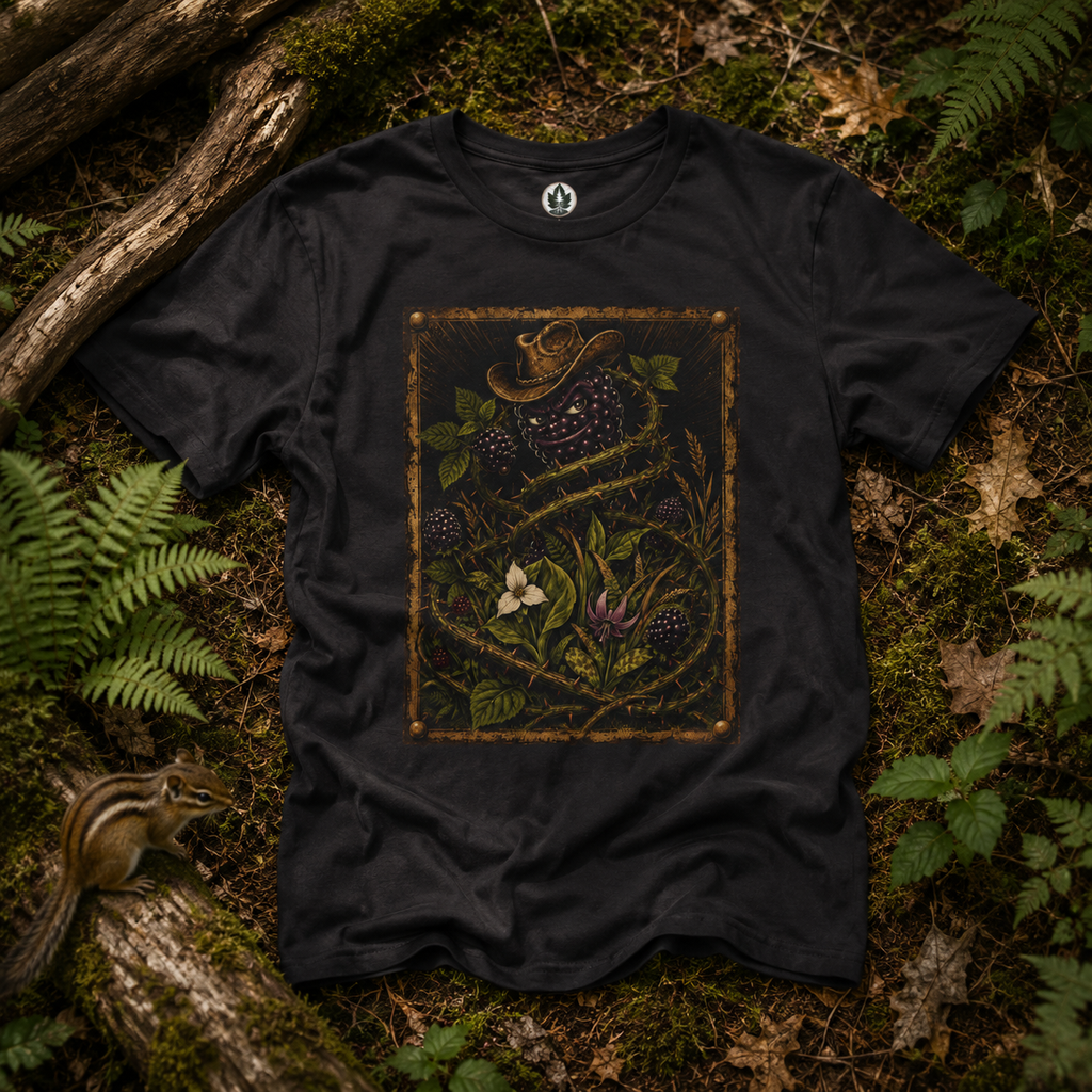 Blackberry Invasive Species Outlaw T‑Shirt