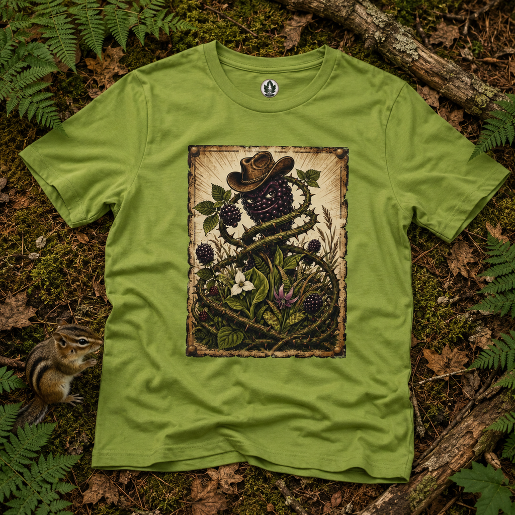 Blackberry Invasive Species Outlaw T‑Shirt