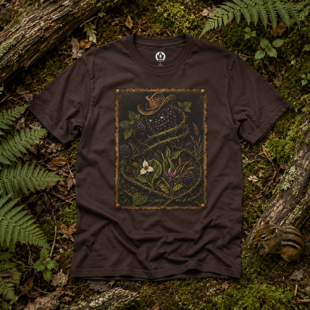 Blackberry Invasive Species Outlaw T‑Shirt