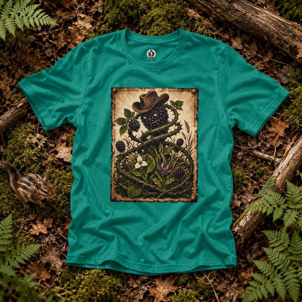 Blackberry Invasive Species Outlaw T‑Shirt
