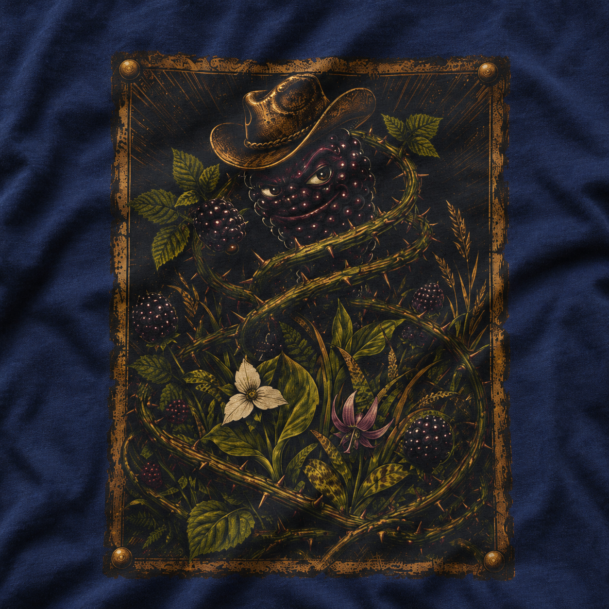Blackberry Invasive Species Outlaw T‑Shirt