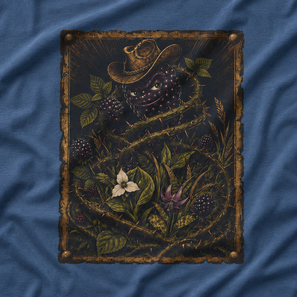 Blackberry Invasive Species Outlaw T‑Shirt