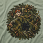 Otto and Echo Hiding in Tree Branches T‑Shirt