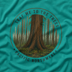 Leaf Me to the Trees Pacific Northwest Tree T‑Shirt
