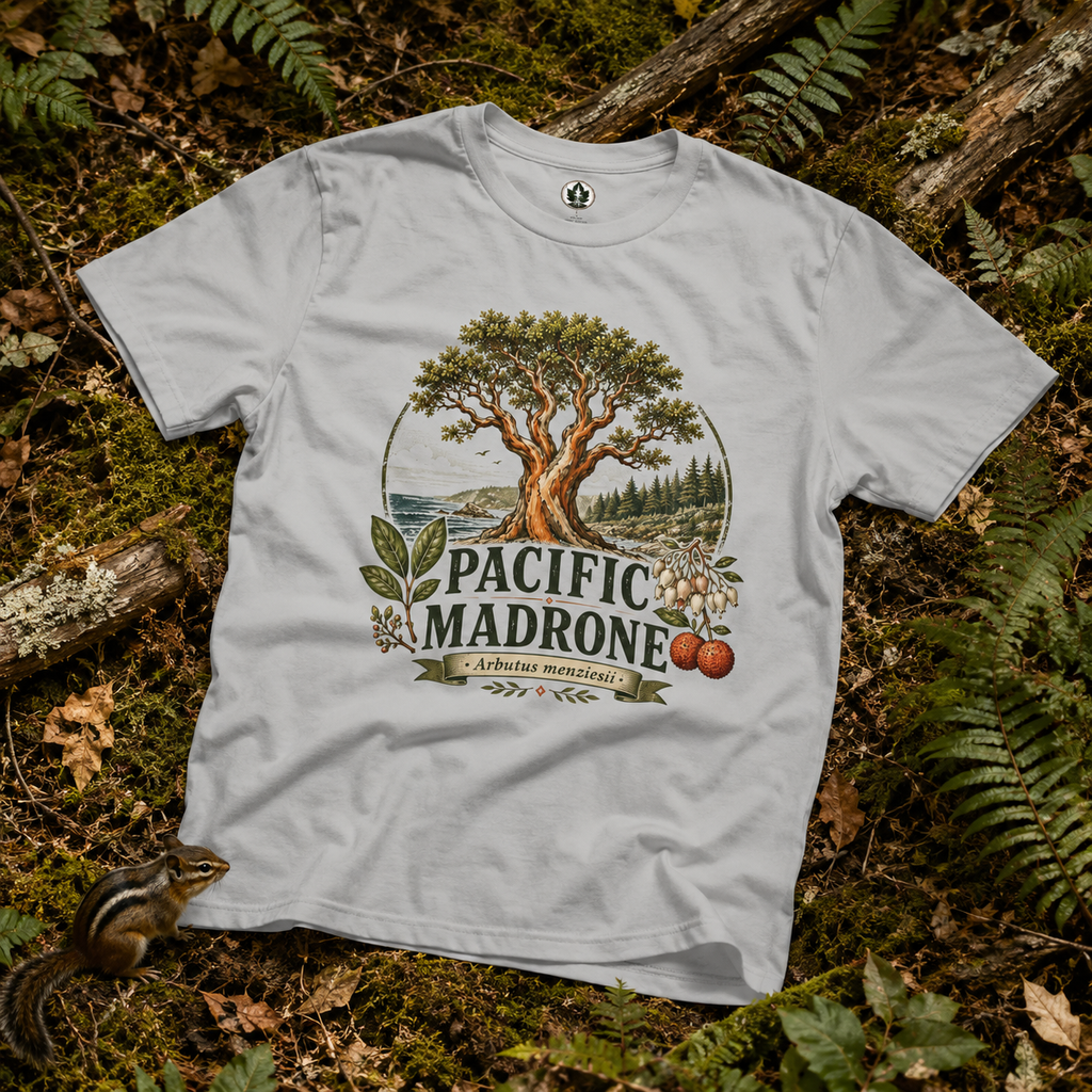 Pacific Madrone, Arbutus menziesii T‑Shirt