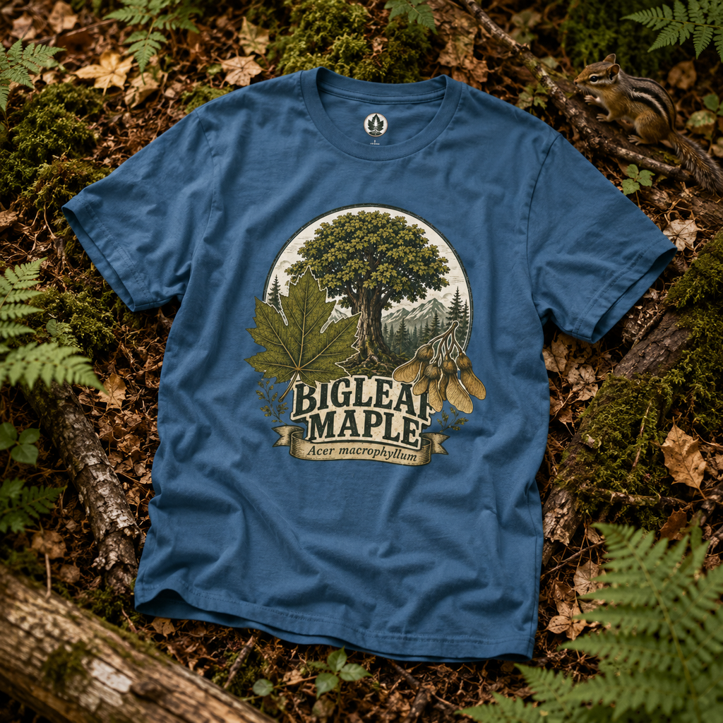 Bigleaf Maple, Acer macrophyllum T‑Shirt