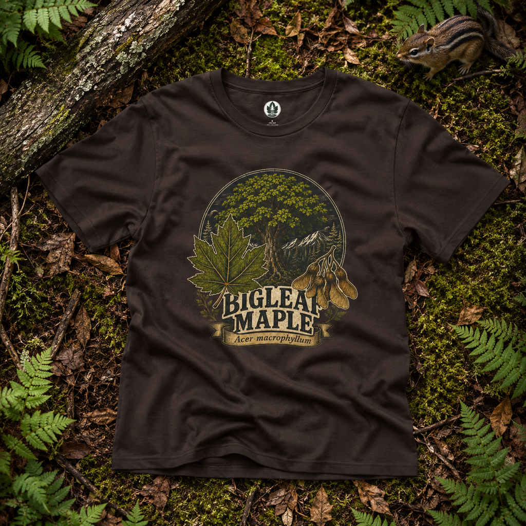 Bigleaf Maple, Acer macrophyllum T‑Shirt