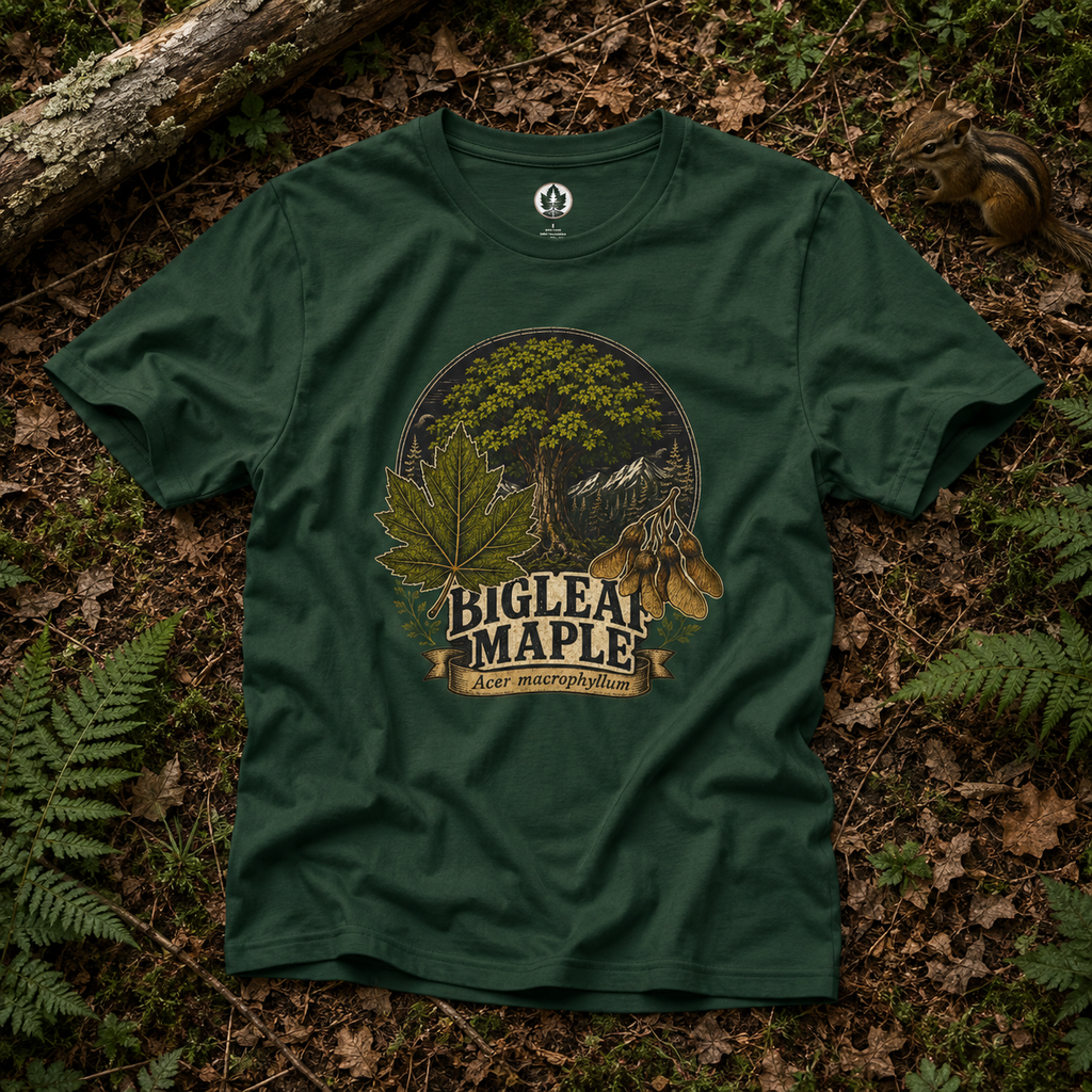 Bigleaf Maple, Acer macrophyllum T‑Shirt