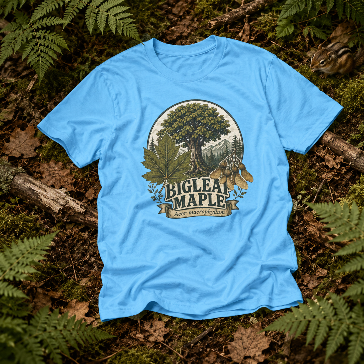 Bigleaf Maple, Acer macrophyllum T‑Shirt
