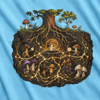Mushroom Root Party Version 2 T‑Shirt