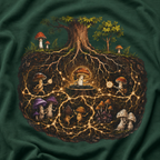 Mushroom Root Party Version 2 T‑Shirt