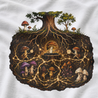 Mushroom Root Party Version 2 T‑Shirt