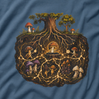 Mushroom Root Party Version 2 T‑Shirt
