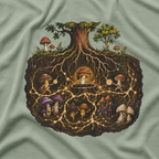 Mushroom Root Party Version 2 T‑Shirt