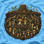 Mushroom Root Party Version One T‑Shirt