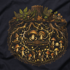 Mushroom Root Party Version One T‑Shirt
