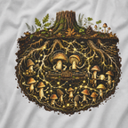 Mushroom Root Party Version One T‑Shirt