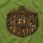 Mushroom Root Party Version One T‑Shirt