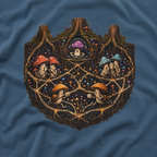 Mushroom Root Party Version 3 T‑Shirt