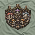 Mushroom Root Party Version 3 T‑Shirt
