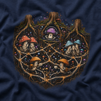 Mushroom Root Party Version 3 T‑Shirt