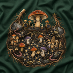 Mushroom Root Party Version 4 T‑Shirt