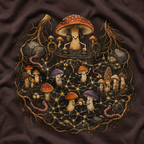 Mushroom Root Party Version 4 T‑Shirt
