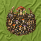 Mushroom Root Party Version 4 T‑Shirt
