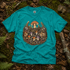 Mushroom Root Party Version 4 T‑Shirt