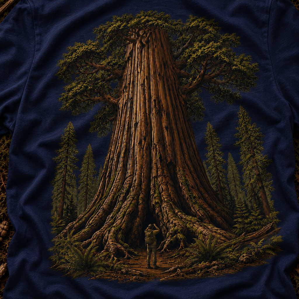 Looking up at Giant Tree Version One T‑Shirt